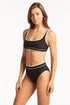 Sea Level Elite Panelled Square Neck Top
